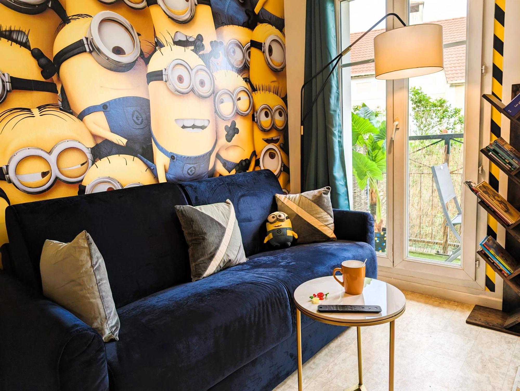 Le Repaire Des Minions - 10' - Familial Apartment Bailly-Romainvilliers