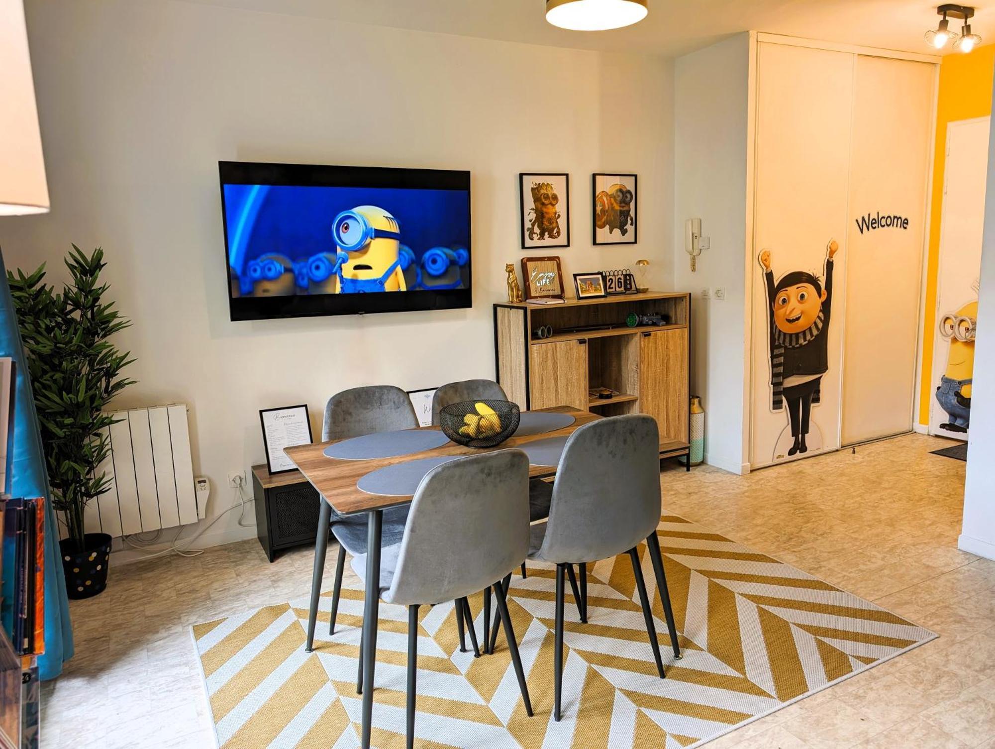Le Repaire Des Minions - 10' - Familial Apartment
